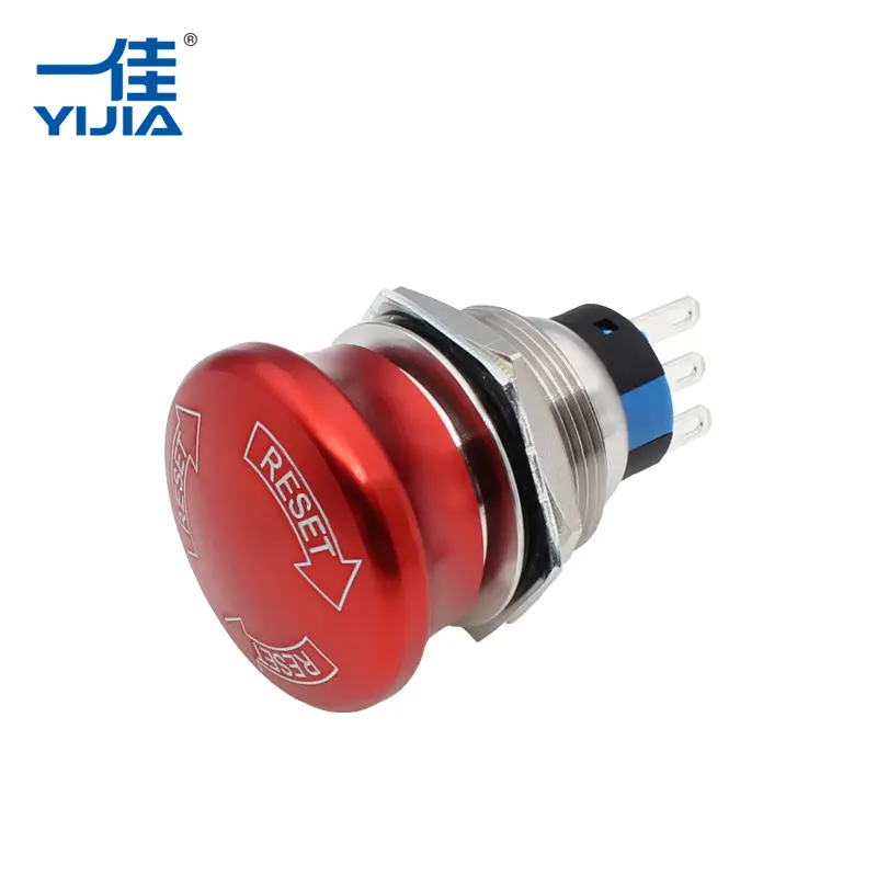 Төтенше жағдайдағы қызыл түйме дегеніміз не және ол өнеркәсіптік қауіпсіздік үшін неліктен маңызды?